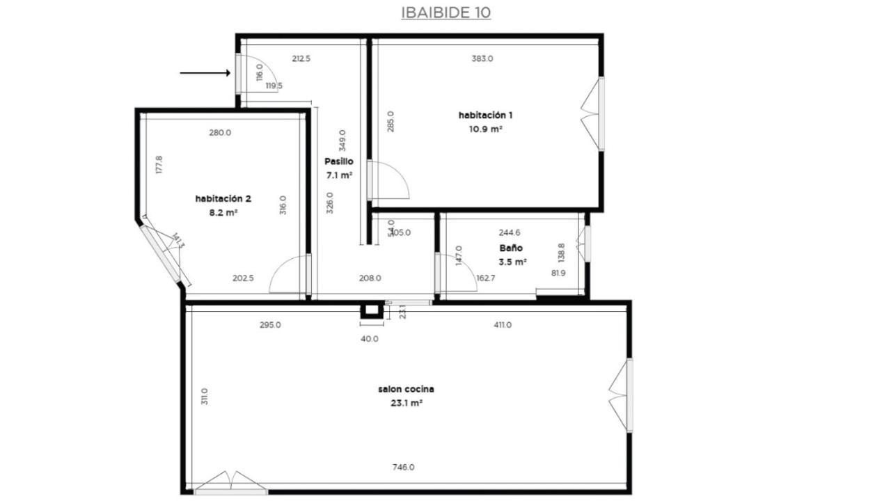 Family Apartment / Apartamento Familiar 格乔 外观 照片
